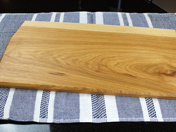 American Woodwrights Personalized Hickory Charcuterie Board