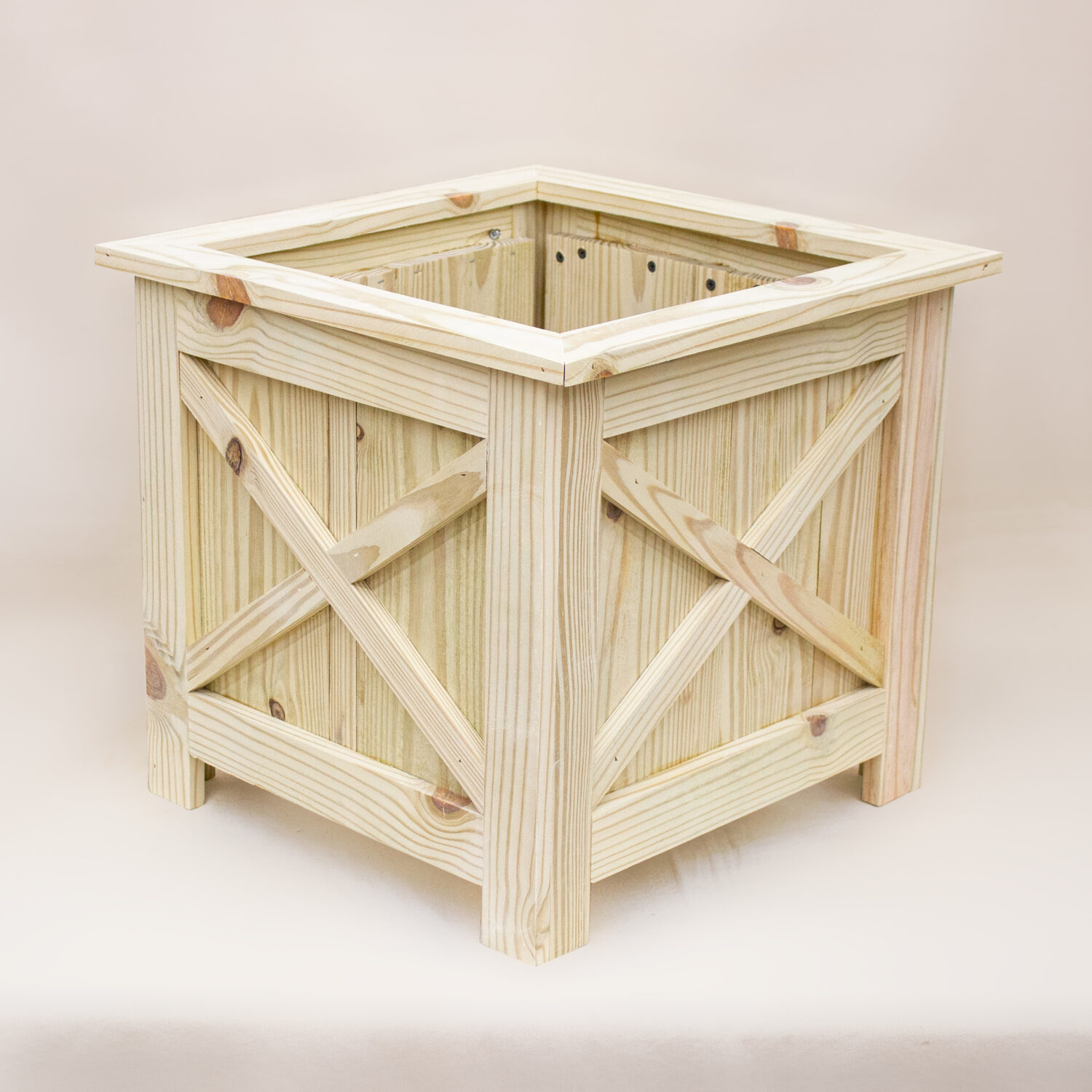 American Woodwrights Custom Wooden Planter Box